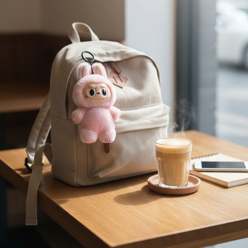 LABUBU Plush Keychain – Pop Mart “The Monsters” - Image 13