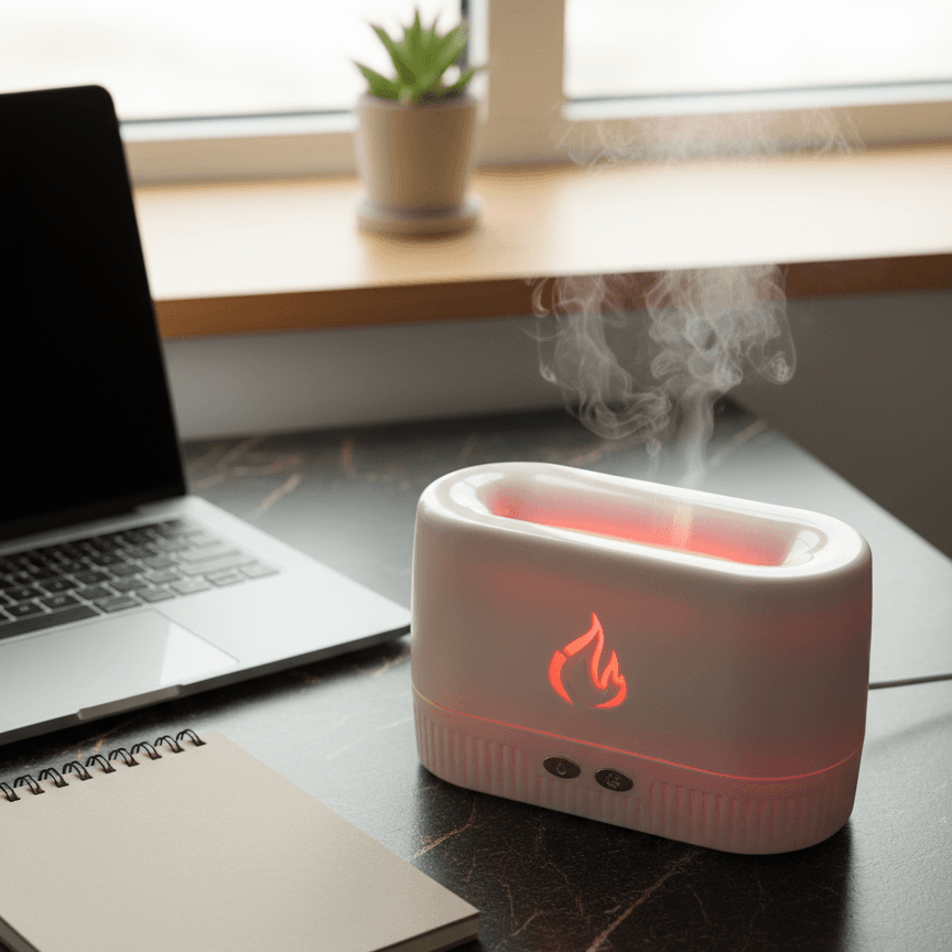 Flame Edition Humidifier & Essential Oil Diffuser - Image 2