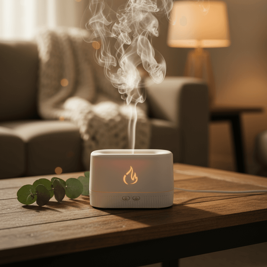 Flame Edition Humidifier & Essential Oil Diffuser
